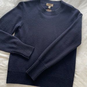 Pull de cachemire marine Burberry